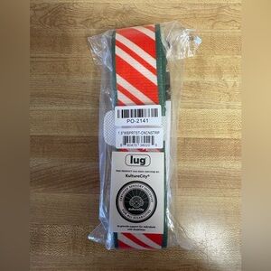 Lug 1.5" Webbed Crossbody Strap-Candy Cane Stripe-NWT